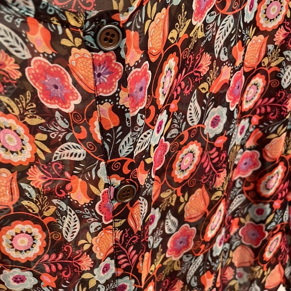 100% Silk Walter Ombré fall floral 😍🍁🌻 - Picture 9 of 11